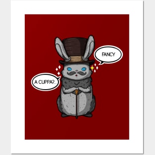 Top Hat Bunny Posters and Art